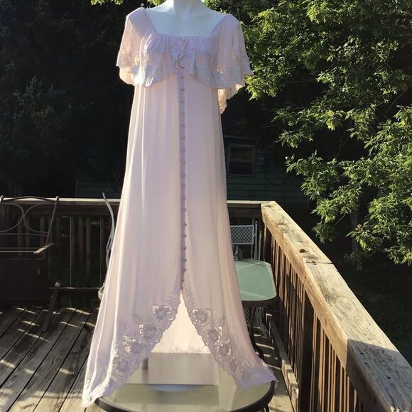 Fillyboo Wonder Years Embroidered Off The Shoulder Maxi Dress Size XS - Picture 3 of 14